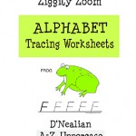 D-Nealian Uppercase Alphabet Tracing Letters Workbook