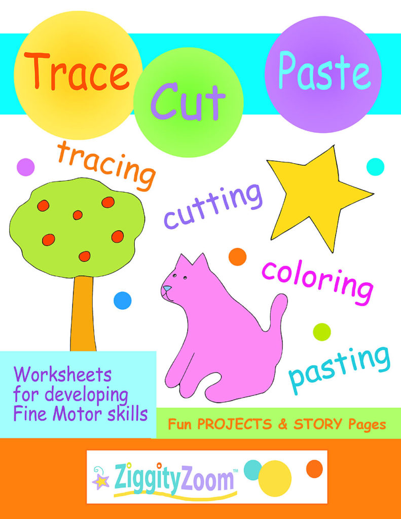 Tracing & Cutting Practice Workbook for Preschool